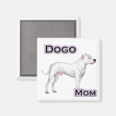 Dogo Mama 4 - Magnet (Vorderseite/Rückseite)