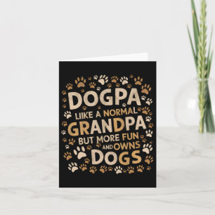 Dogpa wie ein normaler Großvater, aber mehr Spaß u Karte