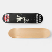 Dogs Against Kristi Noem Skateboard (Horizontal)