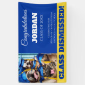 Dogs and Cat Grads in Photo Booth Banner (Vertikal)