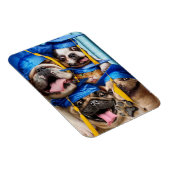Dogs and Cat Grads in Photo Booth Magnet (Rechte Seite)
