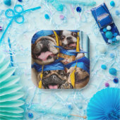 Dogs and Cat Grads in Photo Booth Pappteller (Party)