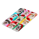 Dogs and Cats with Santa Beard Magnet (Linke Seite)