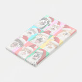 Dogs and Cats with Santa Beard Post-it Klebezettel (angewinkelt)