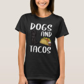 Dogs And Tacos Affenpinscher Mexican Food T-Shirt (Vorderseite)