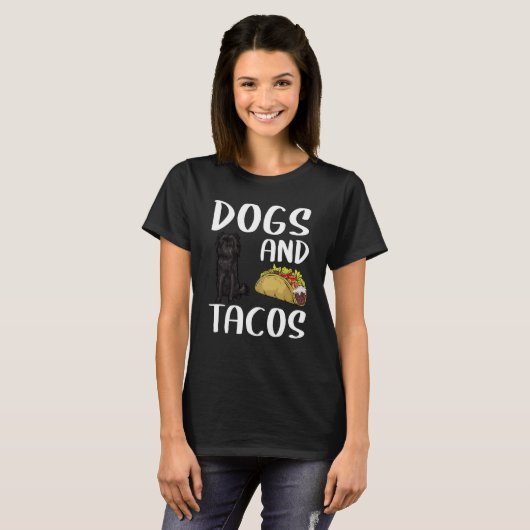 Dogs And Tacos Affenpinscher Mexican Food T-Shirt (Vorne ganz)
