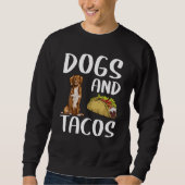 Dogs And Tacos Nova Scotia Duck Tolling Retrievers Sweatshirt (Vorderseite)