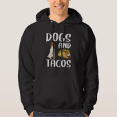 Dogs And Tacos Welsh Springer Spaniel Mexican Food Hoodie (Vorderseite)