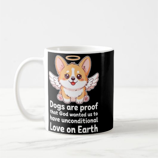 Dogs Are Proof That God Wanted Us Christian Pets Kaffeetasse (Links)