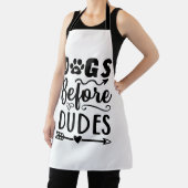 Dogs before Dudes Schürze (InSitu)