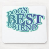 DOGS BEST FRIEND MOUSEPAD (Vorne)