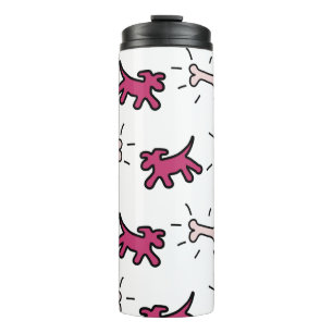 Dogs Bones DR Graffiti Style Thermal Trumbler Thermosbecher