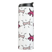 Dogs Bones DR Graffiti Style Thermal Trumbler Thermosbecher (Nach links gedreht)