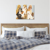 Dogs Dinner Leinwanddruck (Insitu (Schlafzimmer))