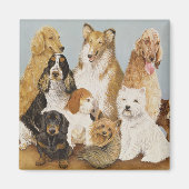 Dogs Dinner Magnet (Vorne)