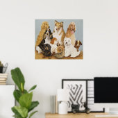 Dogs Dinner Poster (Heimbüro)