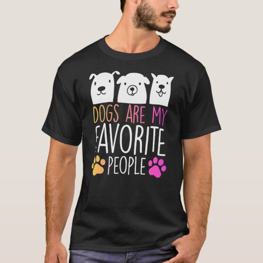 Dogs Dog Lover Pet Animal Puppies Paw Dog Lovers T-Shirt (Vorderseite)