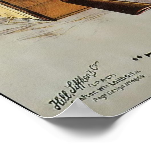 Dog's Head Bass and Guinness Poster (Ecke)