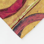 Dogs, Hirsche, Falken, Enten Fleecedecke (Ecke)