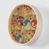 Dogs, Hirsche, Falken, Enten Uhr (Winkel)