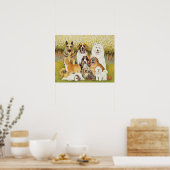 Dogs in May Poster (Küche)