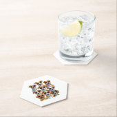 Dogs in sunglasses Paws Hydrated Untersetzer (Vor Ort)