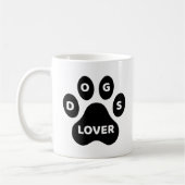 Dogs Lover Coffee Mug Kaffeetasse (Links)