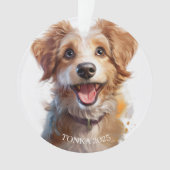 Dogs Make Everything Better Ornament (Vorderseite)