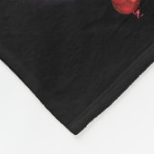 dogs Merry christmas Light Fleecedecke (Ecke)