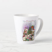 dogs Merry christmas Light Milchtasse (Rechte Ecke)