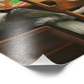 Dogs Playing Poker by Cassius Marcellus Coolidge's Fotodruck (Ecke)