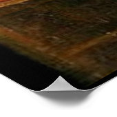 Dogs Playing Poker Poster (Ecke)