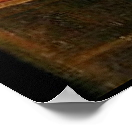 Dogs Playing Poker Poster (Ecke)