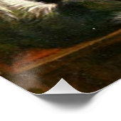 Dogs Playing Poker Poster (Ecke)