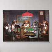 Dogs Playing Poker Poster (Vorne)
