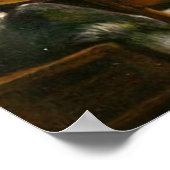 Dogs Playing Poker Poster (Ecke)