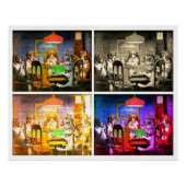 Dogs Playing Poker Poster (Vorderseite)