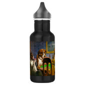 Dogs Playing Poker Trinkflasche (Links)