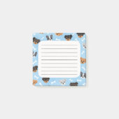 Dogs Post-It Notes Klebezettel (Vorderseite)