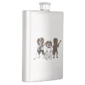 Dogs Rockband Flachmann (Rechts)