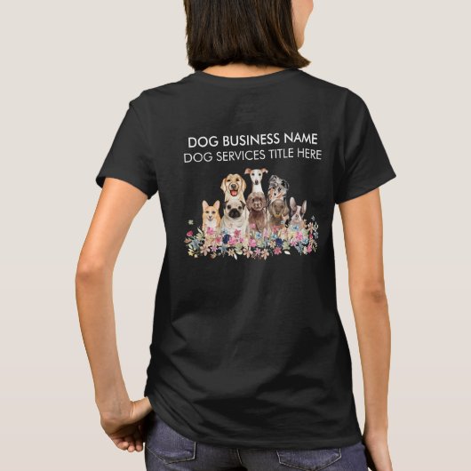 Dogs Services T-Shirt (Rückseite)