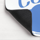 DOGS sind Cool Paw Print Mousepad (Ecke)