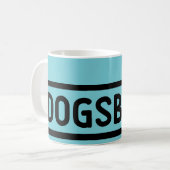 Dogsbody, Britische Dialekt-Slang-Tasse Kaffeetasse (Vorderseite Links)