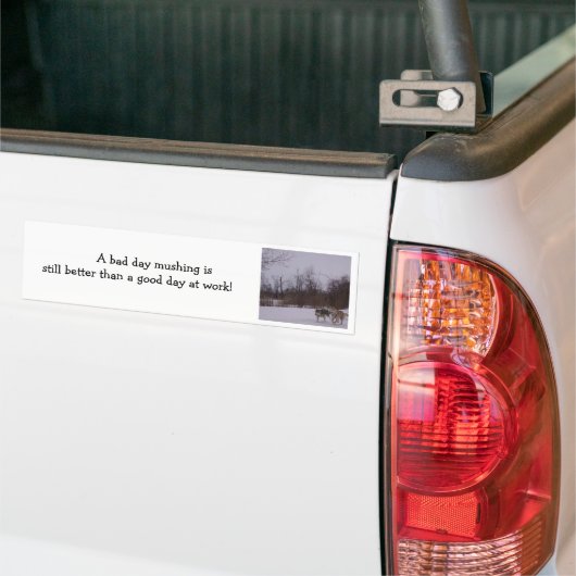 Dogsledding Spaß Autoaufkleber (Auf Lkw)