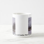 Dogsledding Spaß Kaffeetasse (Mittel)