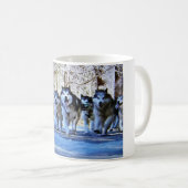DOGSLEDING-TASSE KAFFEETASSE (VorderseiteRechts)