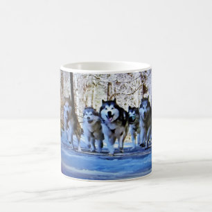 DOGSLEDING-TASSE KAFFEETASSE