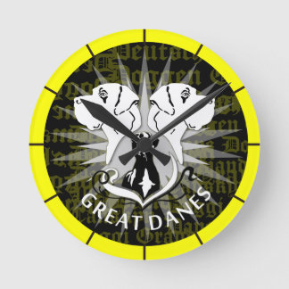 Dogtimer Runde Wanduhr