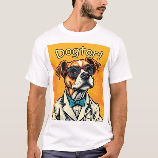 Dogtor ist hier T-Shirt (Vorderseite)