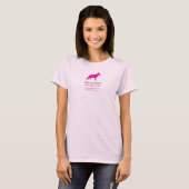 Dogtrovert Deutscher Schäferhund T-Shirt (Vorne ganz)
